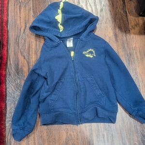 Carter's Navy Dinosaur Hoodie